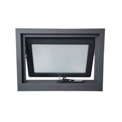 Aluminium top-hinged awning window