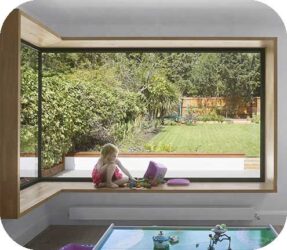 Fixed Windows aluminium window configuration 1