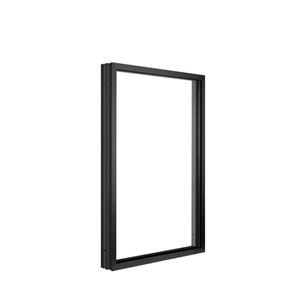 Aluminium impact fixed window