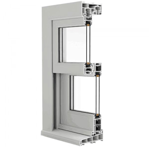 Impact Hung Windows detail