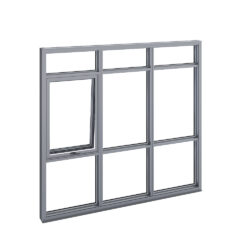 Window Wall aluminium window configuration 2